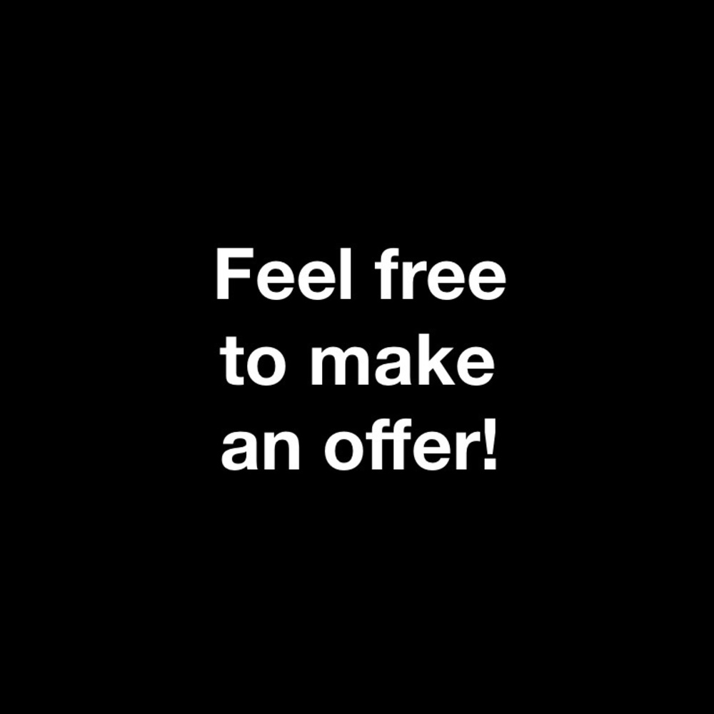 All offers considered!